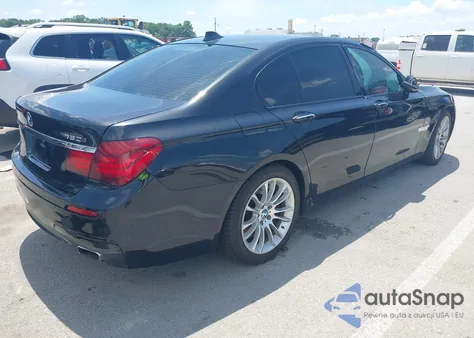2013 BMW 750I xDrive из США, поврежденный, VIN WBAYB6C54DD223791